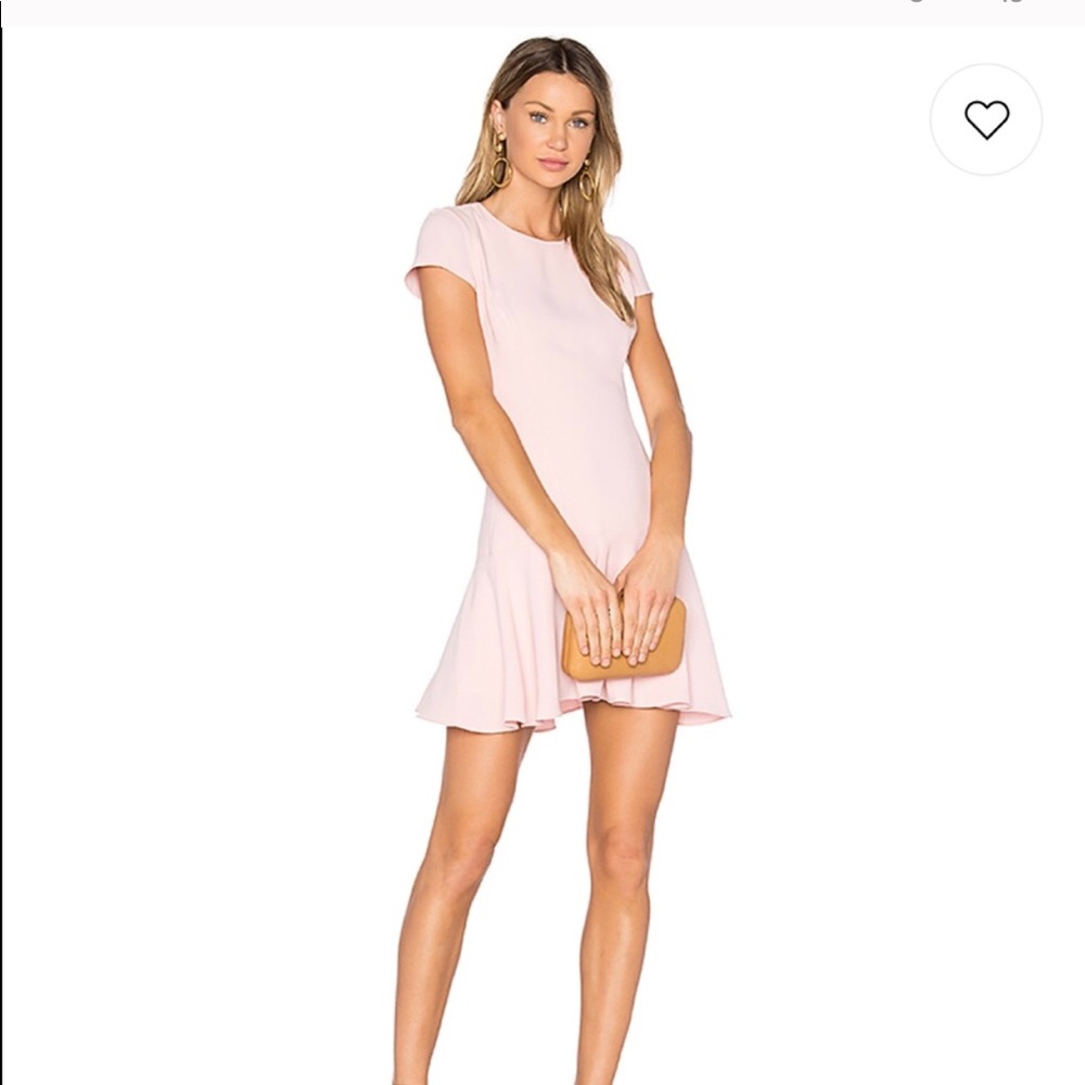 Amanda uprichard Hudson mini dress in dust